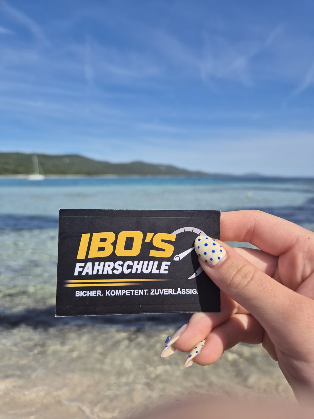 IBO's Fahrschule am Strand